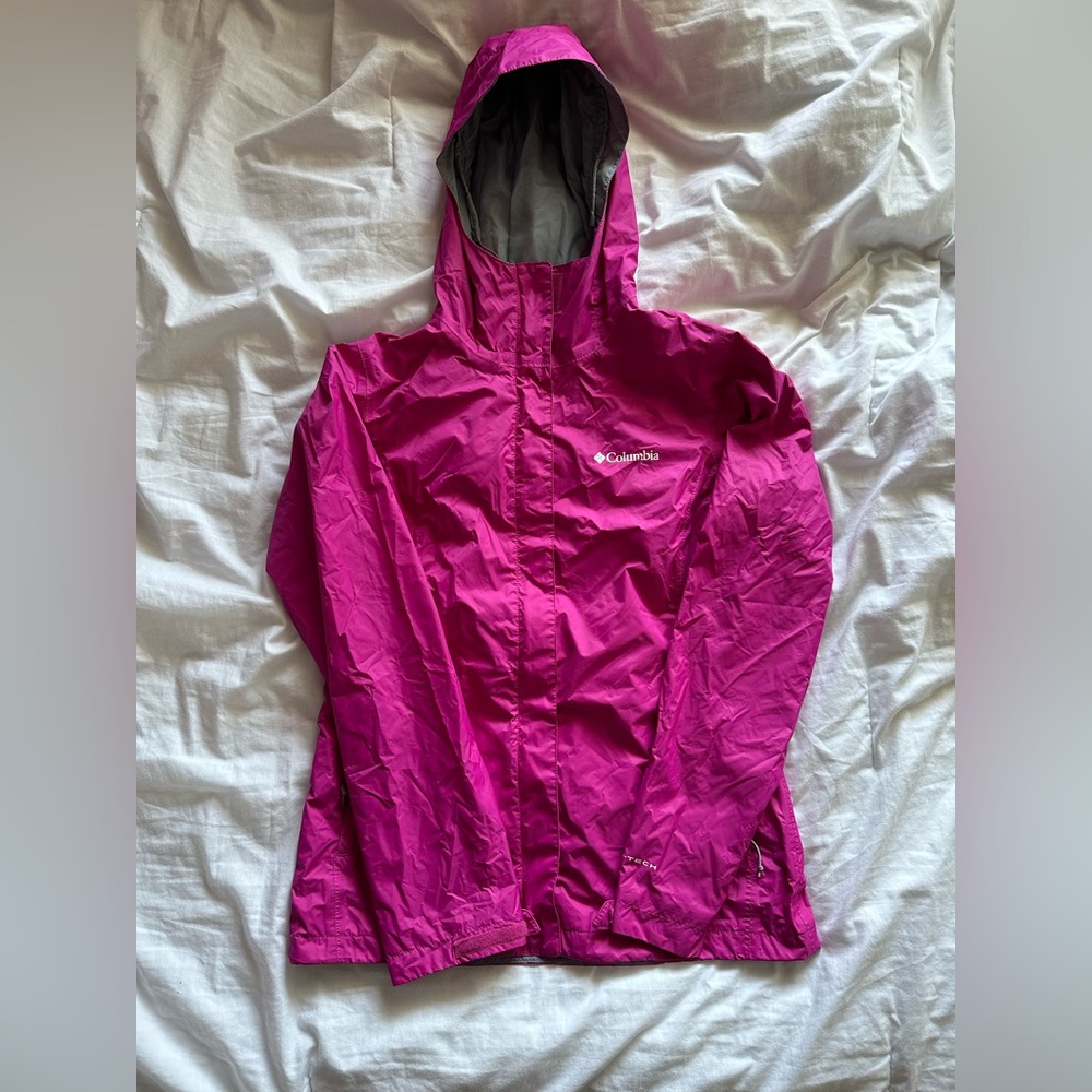 Pink Columbia Zip Up Windbreaker - Size XS - ACCEPTING OFFERS